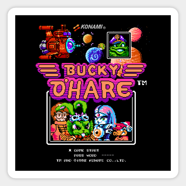 Title Screams: Bucky O'Hare Magnet by Steve Van Samson